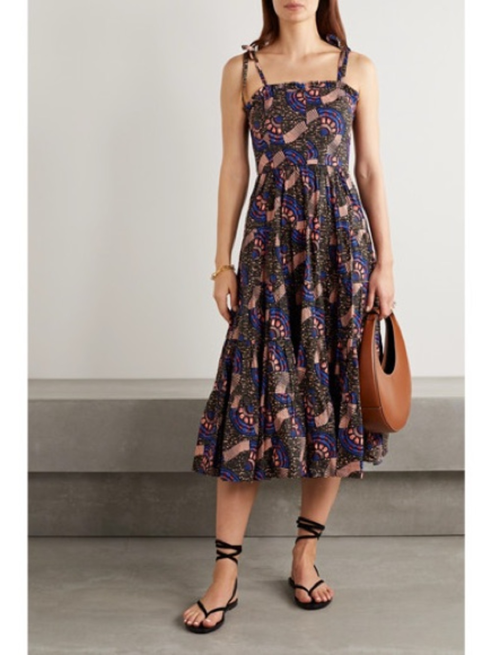 Ulla Johnson Ellyn Dress in the Army Print NWOT size 6 - Picture 3 of 8
